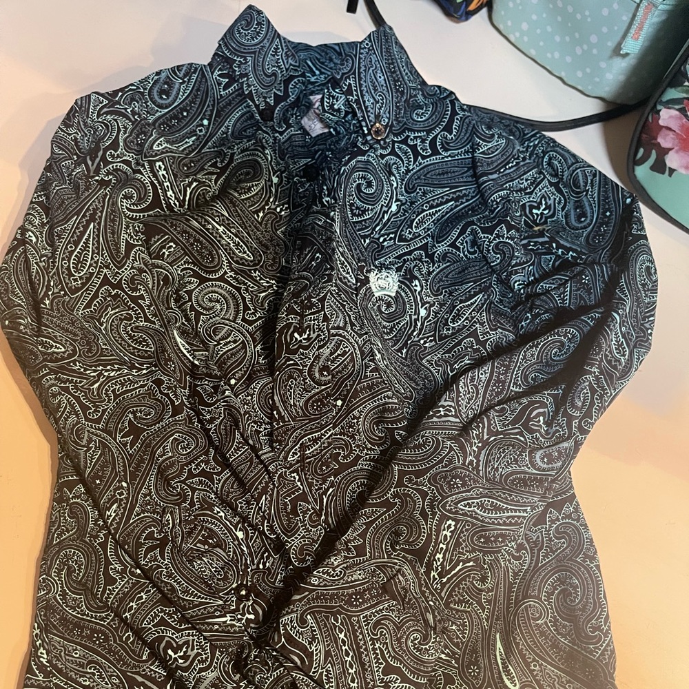 Little boys cinch shirt
